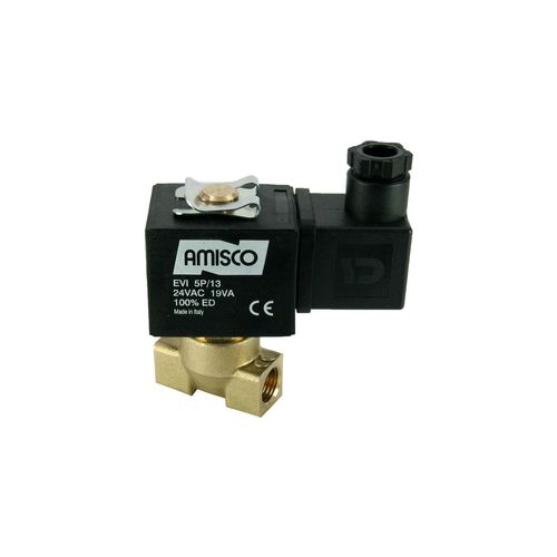 Direct-acting solenoid valve - 4901-ADEB006-020-24AC - Gevax Flow Control Systems - 2-way / NC / for gas