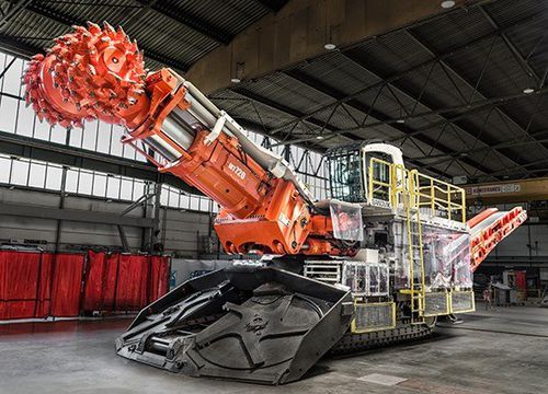 Boom-type roadheader - MT721 - Sandvik Mining and Rock Technology