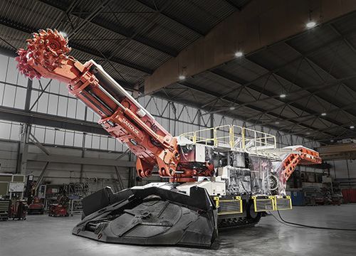 Boom-type roadheader - MT521 - Sandvik Mining and Rock Technology