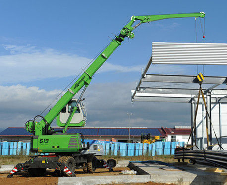 Telescopic crane - 613 M - SENNEBOGEN Maschinenfabrik GmbH - mobile / boom / for construction