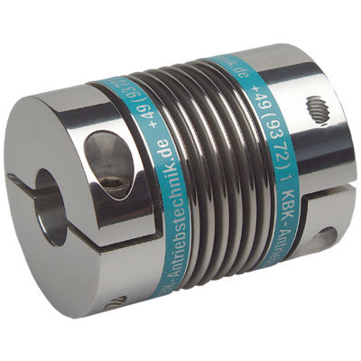 Bellows coupling - KB4 - ETH-messtechnik gmbh - compact / metal bellows / aluminum