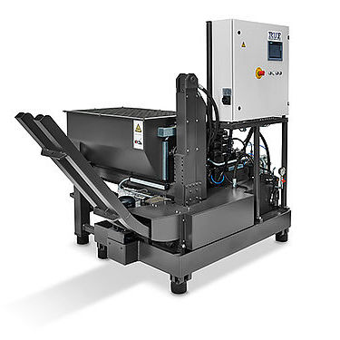 Metal chip briquette press - RUF 4-11 - RUF. BRIQUETTING SYSTEMS - for rectangular briquettes / for cylindrical briquettes / automatic
