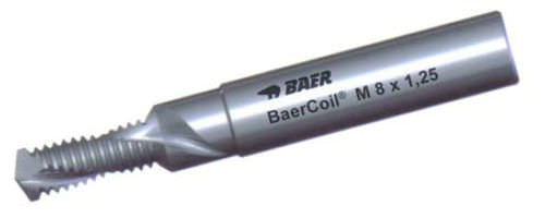 Solid carbide milling cutter - BAER-Company - thread / for non-ferrous materials / with cylindrical shank