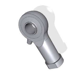 Female rod end - BRTF series - Nadella Group - steel / forged steel / galvanized