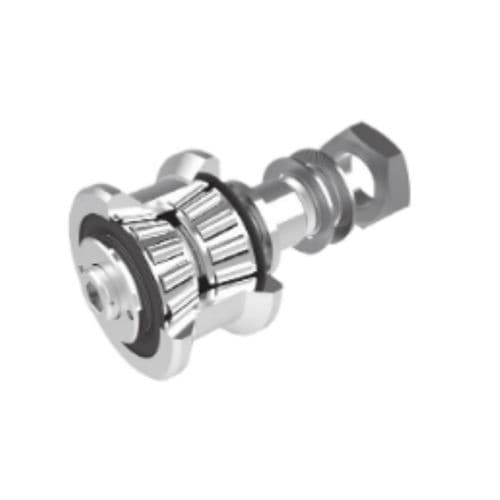 Guide roller - RKUL series - Nadella Group - stainless steel / solid