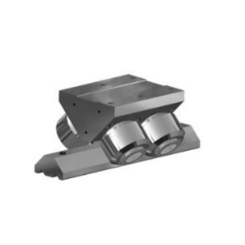 Skate wheel linear guide - ROLBLOC BL-4 series  - Nadella Group - compact / stainless steel