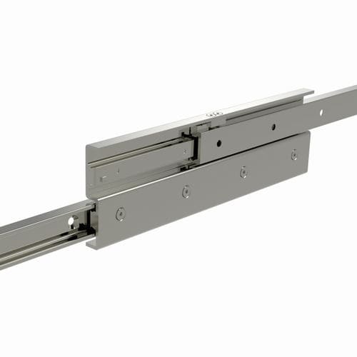 Full-extension slide - NTS28-26H..VRM series - Nadella Group - telescopic / roller / steel