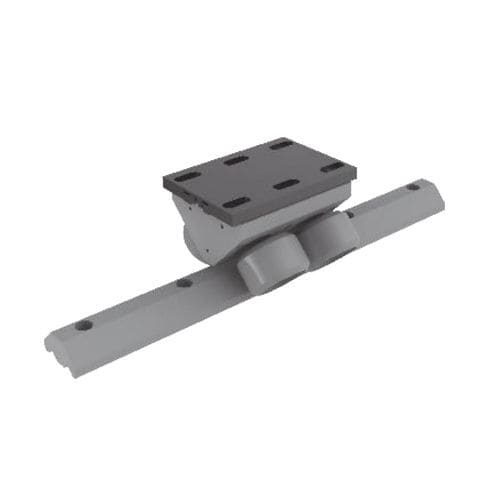 Slide linear guide - PR series - Nadella Group - roller / adjustable