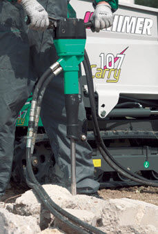 Hydraulic breaker - KATO IMER S.p.A. - vertical / hand-held