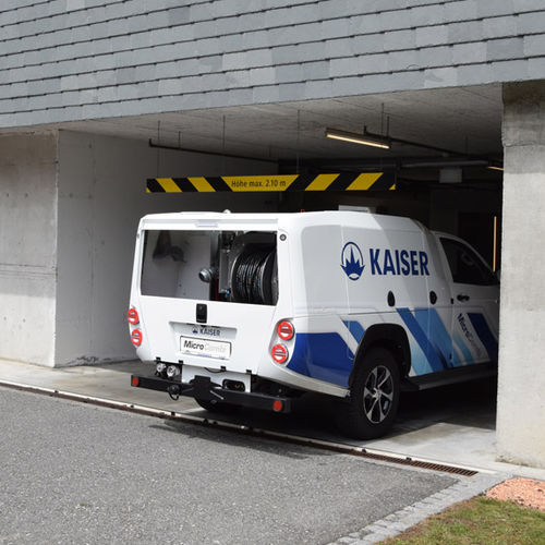 Sewer cleaner truck - MICROCOMBI - KAISER AG Fahrzeugwerk - underground