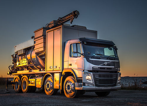 Vacuum-loader truck - HERCULES - KAISER AG Fahrzeugwerk