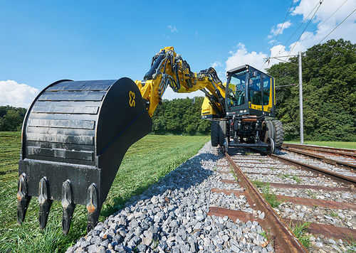 Medium excavator - S22RR - KAISER AG Fahrzeugwerk - wheeled / diesel / construction