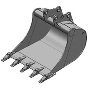 Standard bucket - KAISER AG Fahrzeugwerk - for excavators