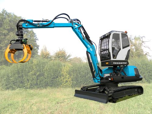 Tracked loader - CF-80TK - Messersì S.p.A. - swing