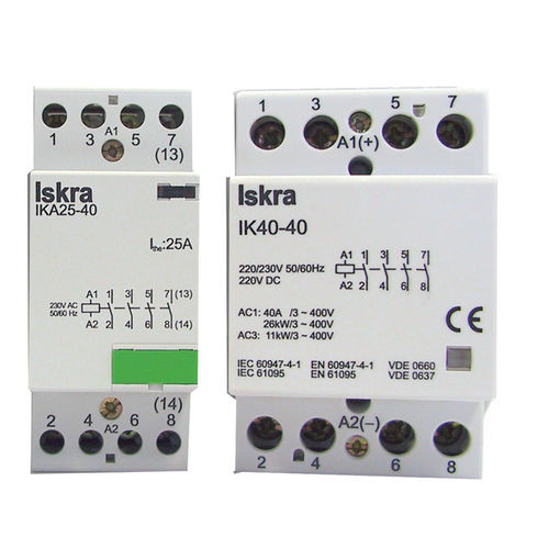 Safety contactor - IK - Iskra d.d. - for installation / automatic / electronic