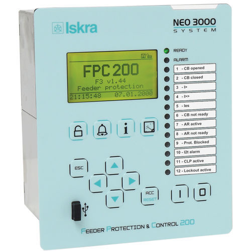 Temperature protection relay FPC 200 Iskra d.d. phase sequence / phase unbalance / over