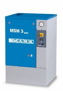 Screw compressor - MSM Mini - MARK - air / electrically-powered / stationary