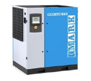 Screw compressor - MS series - MARK - air / electrically-powered / stationary