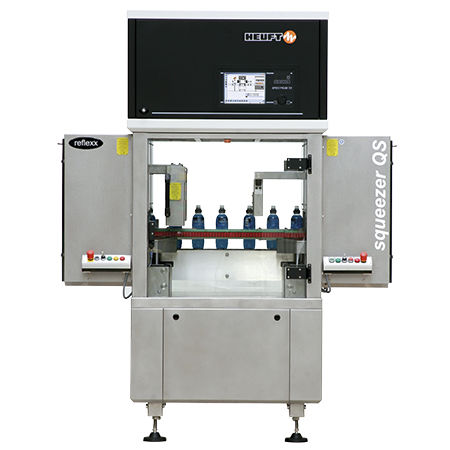 Leak detection inspection system - squeezer QS - HEUFT SYSTEMTECHNIK - closure / in-line / fast