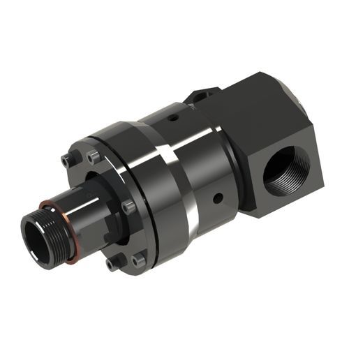 Water rotary union - 9001 ND - HAAG + ZEISSLER Maschinenelemente GmbH - for hot oil / for air / for vacuum