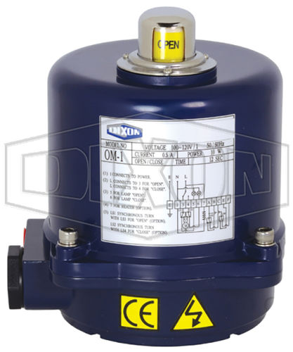 Electric valve actuator - BEOM-13E-11 - DIXON GROUP EUROPE - quarter-turn / rack-and-pinion / single-phase