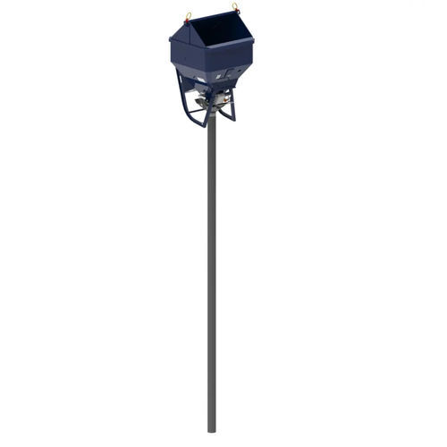 Radio-controlled concrete skip - TIC series - Secatol SAS - conical / with discharge hose