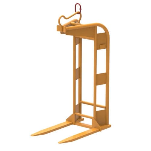 Brick fork - GEFM  - Secatol SAS - adjustable / pallet / for cranes