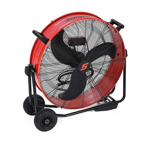 High-flow fan - DF030A - Snap-on - mobile / low-noise / portable