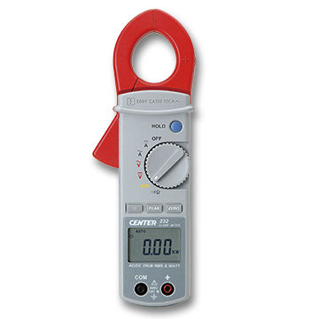 Digital clamp multimeter - 232 - CENTER TECHNOLOGY - portable / 600 V / 600 A
