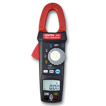 Digital clamp multimeter - 252     - CENTER TECHNOLOGY - portable / 600 V / 600 A