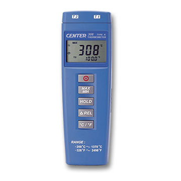Infrared thermometer - 308 - CENTER TECHNOLOGY - digital / °C / °F