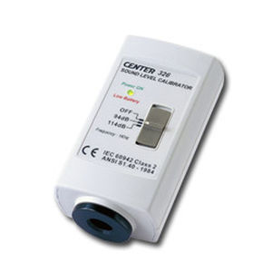 Sound level calibrator - 326 - CENTER TECHNOLOGY - for sound level meters / portable