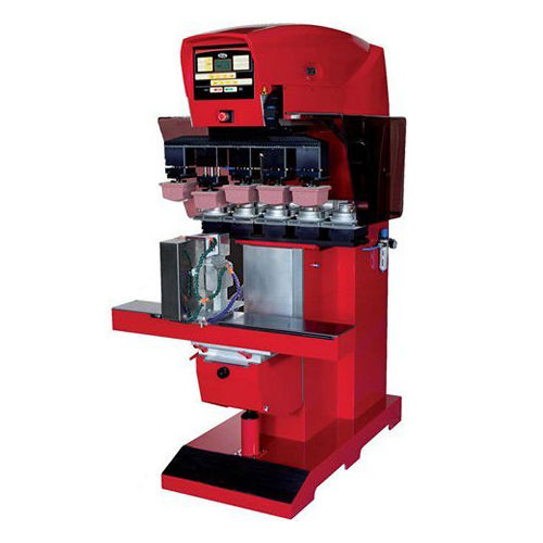 Pad printing machine with open ink cup - EVO CUBE - GTO - 4-color / 5-color