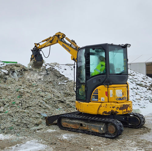 Hydraulic sorting grapple - MB-G400 S4 - MB Crusher - for pipes / wood / pulpwood