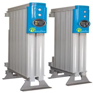 Desiccant compressed air dryer - FD series - Fusheng Industrial - single-stage