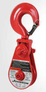 Plug lifting pulley - 2 - 30 t | SBBH series - Gunnebo Industrier AB - for cables / with integrated hook