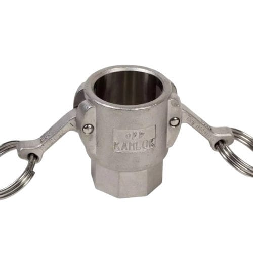 Mechanical coupler - Versilon&reg; - Saint-Gobain Performance Plastics - Process System - for pipes / female