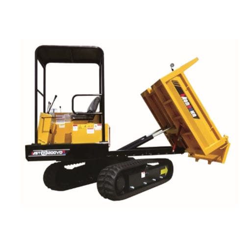 Crawler dumper - MST-200VDR - Morooka Co., Ltd. - diesel / rear unloading