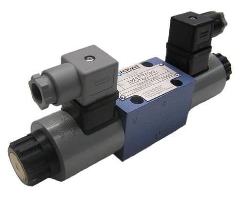 Spool hydraulic directional control valve - WE6 - PONAR S.A. - electrically-operated