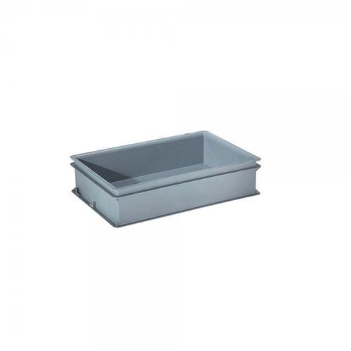 Plastic pallet box - Delta Mec 600x400 - MARTINI ALFREDO - foodstuff / stackable / with lid