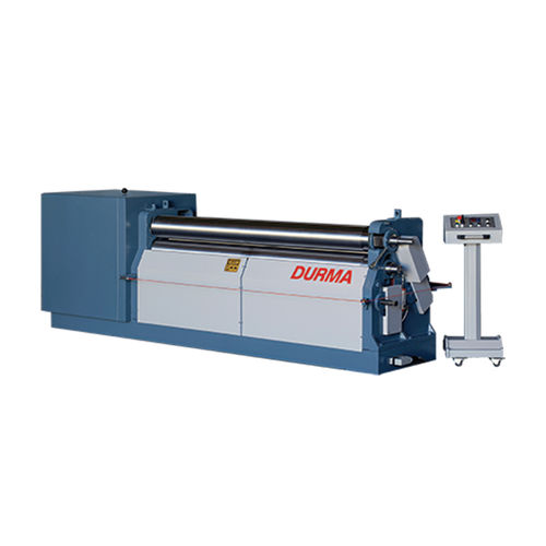 3-roll plate bending machine - HRB-3 Series - Durma - electric / conical / with mobile control panel