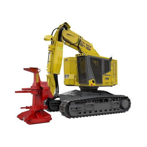 Tracked forestry feller-buncher - XT430-5 - KOMATSU Forest