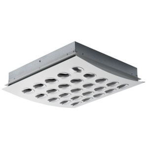 Ceiling-mounted air diffuser - SINUS-A series - Systemair - nozzle