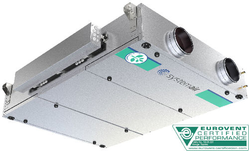 Horizontal air handling unit - TOPVEX FC - Systemair - heat-recovery