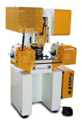 Pneumatic press - STA 10/600 - Silicon - punching / high-speed