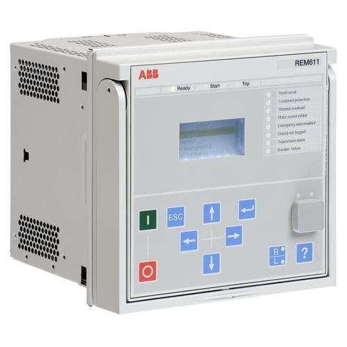 Power protection relay - REM611 - ABB Oy Distribution Automation - for electric motors / for pump / panel-mount