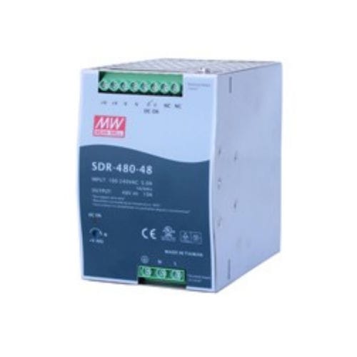 DIN rail power supply - MeanWell SDR-480-48 - Comtrol Corporation - AC/DC / adjustable / high-power