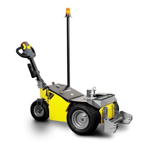 Electric tug - OT950 - ALITRAK S.r.l - 3-wheel / walk-behind / for shopping cart