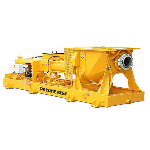 Stationary concrete pump - KOS - PUTZMEISTER - for construction / piston