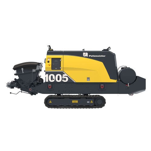 Crawler concrete pump - BSC 1005 D5 - PUTZMEISTER - for construction / diesel